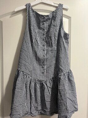 Target boat neck checkered dress